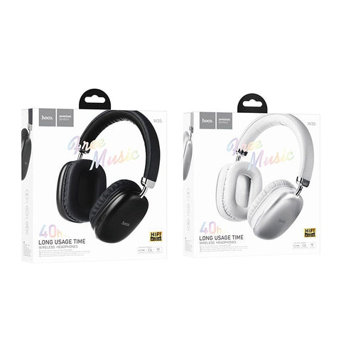 Hoco - W35 Wireless Bluetooth Headphones – Long Usage Time (40H)