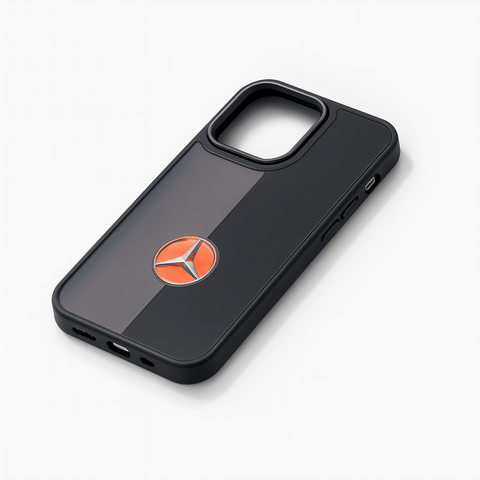 Mercedes-Benz iPhone Case – Dual-Layer Protection, Slim Design with Official Three-Pointed Star Logo