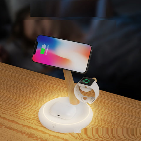 4-in-1 Magnetic Wireless Charging Station for iPhone & Apple Watch