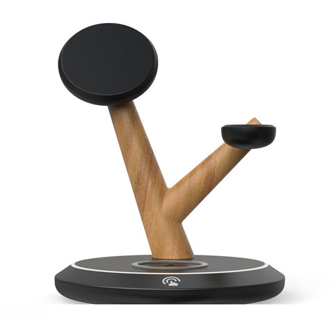 4-in-1 Magnetic Wireless Charging Station for iPhone & Apple Watch