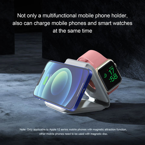 3-in-1 Wireless Charging Station for iPhone, Apple Watch & AirPods
