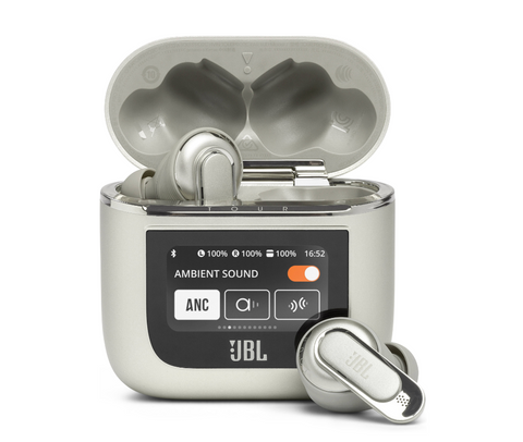 True Wireless Earbuds with LCD Display & Noise Isolation